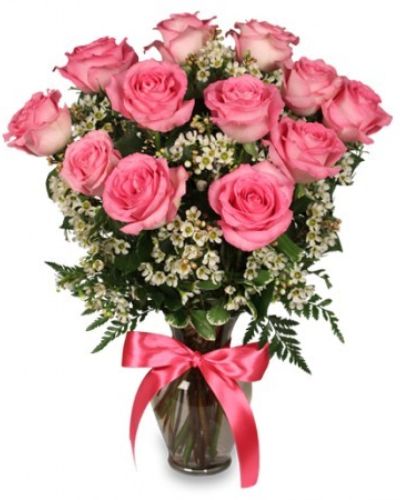 <p>Soft, sweet elegance for those who prefer a lighter shade of red. Send your special someone this standout bouquet of all pink roses.</p>